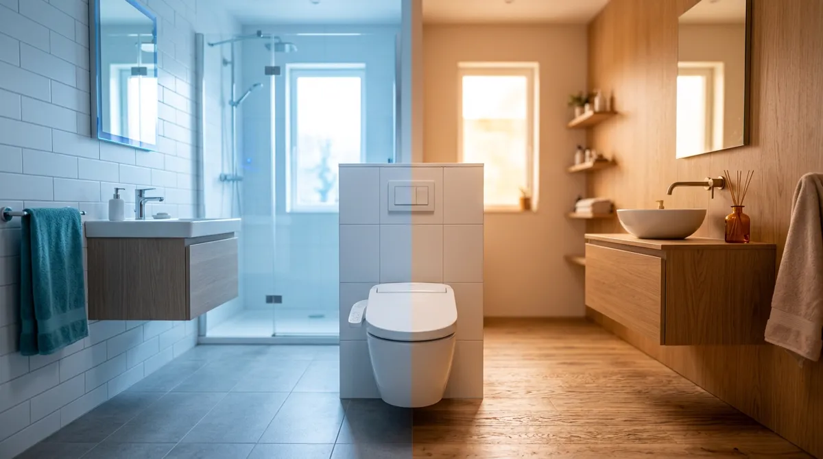 Cold water bidet vs warm