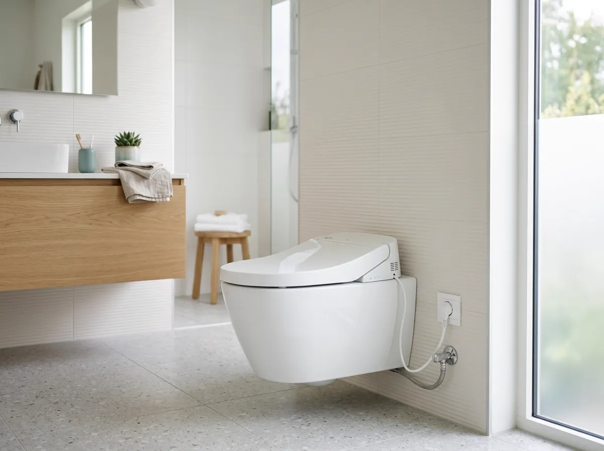 Do Smart Toilets Need an Electrician? — illustration