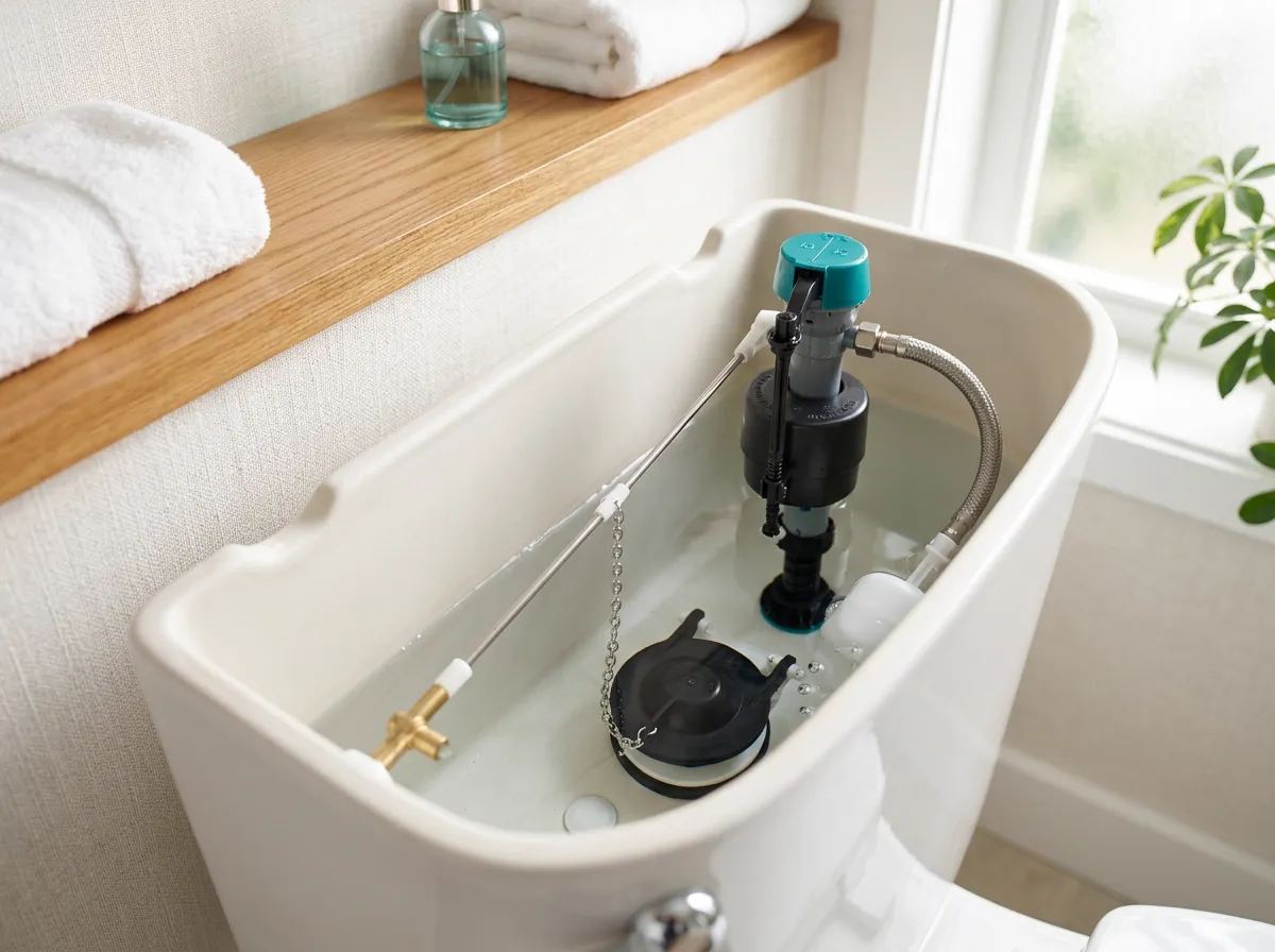 Flapper vs Fill Valve: Which Is Making Your Toilet Run? — illustration