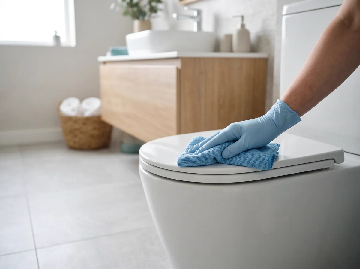 How dirty are toilet seats?