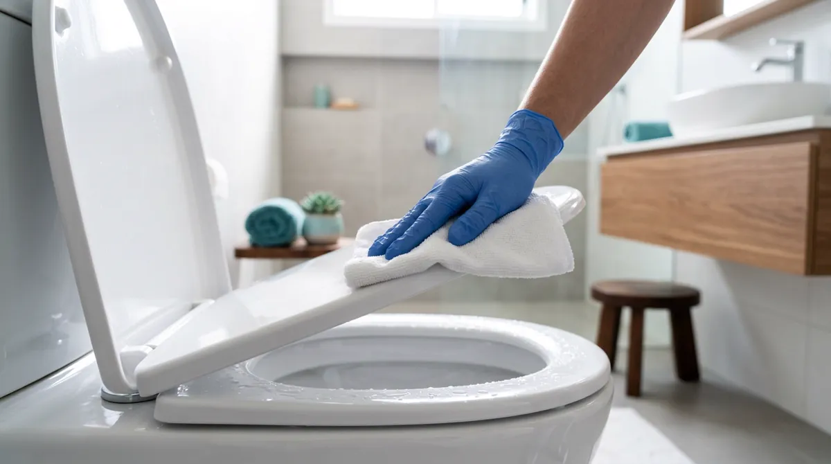 How dirty are toilet seats?
