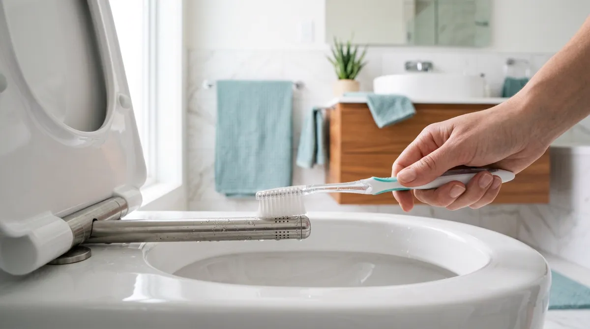 How to clean a bidet nozzle