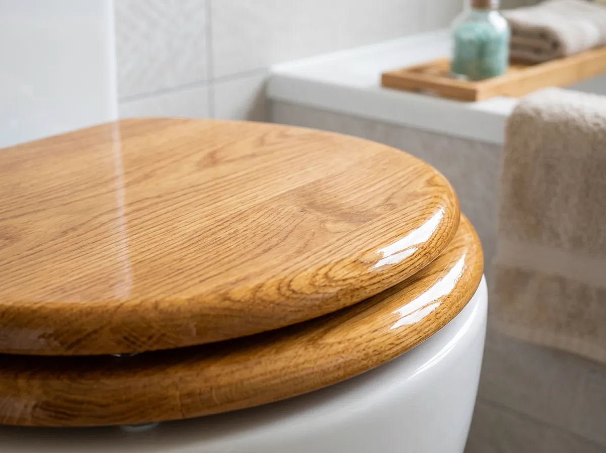 Plastic vs. wood toilet seats