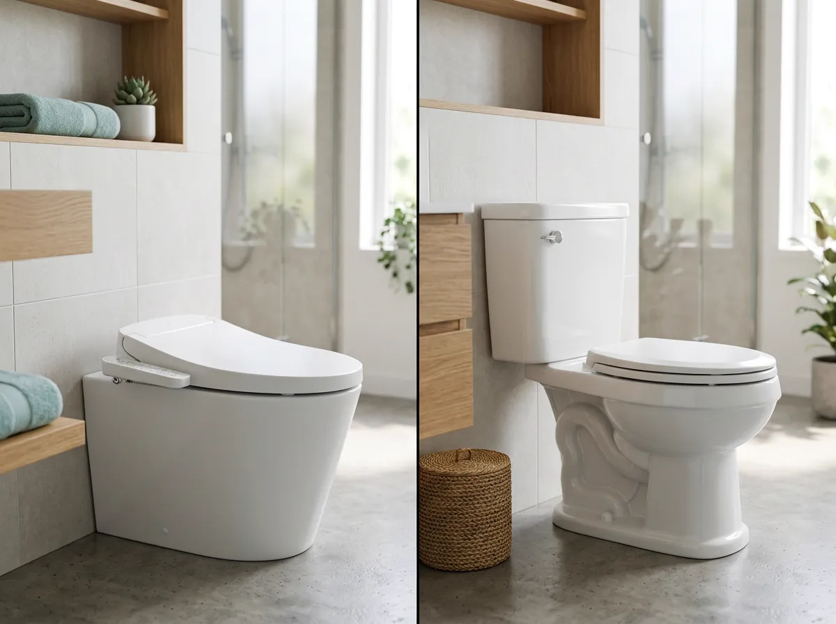 Tankless bidet seats and Reservoir (tank) bidet seats compared