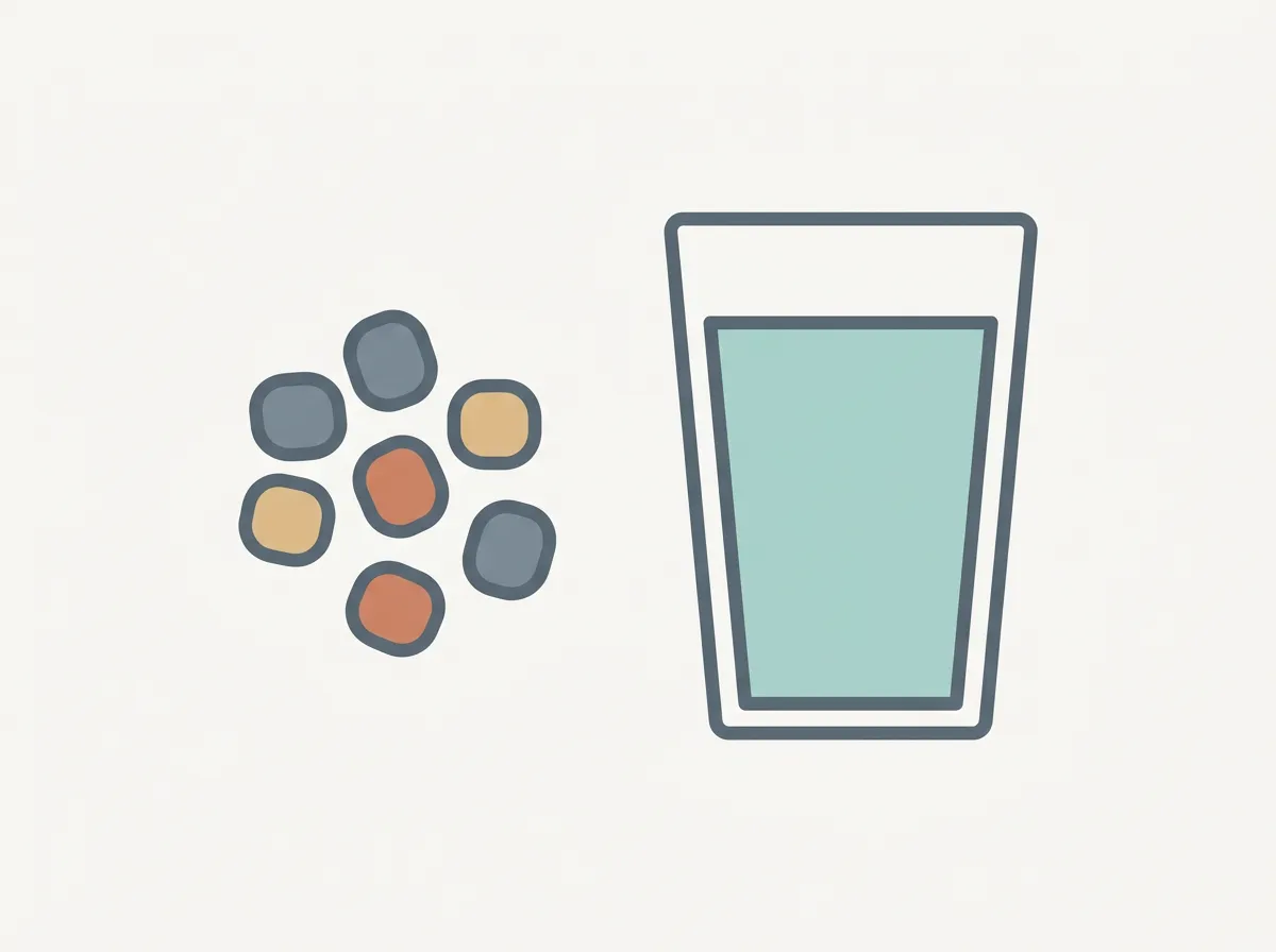 Diagram: Constipation itself changes how big a stool looks