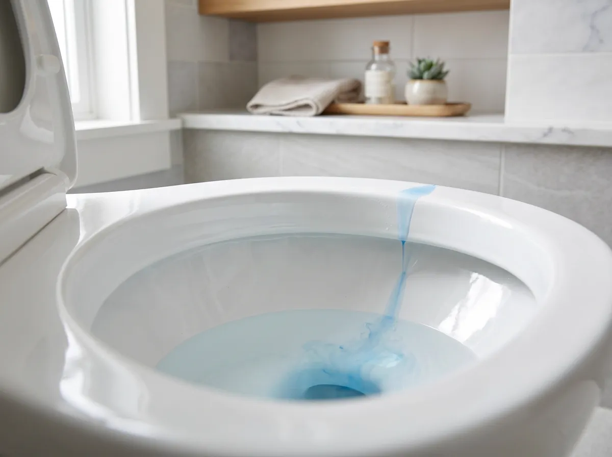 The silent leak: tank water seeping into the bowl