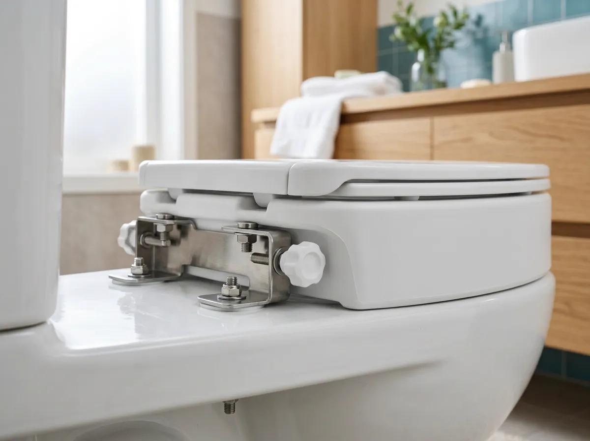 Toilet seat after hip replacement