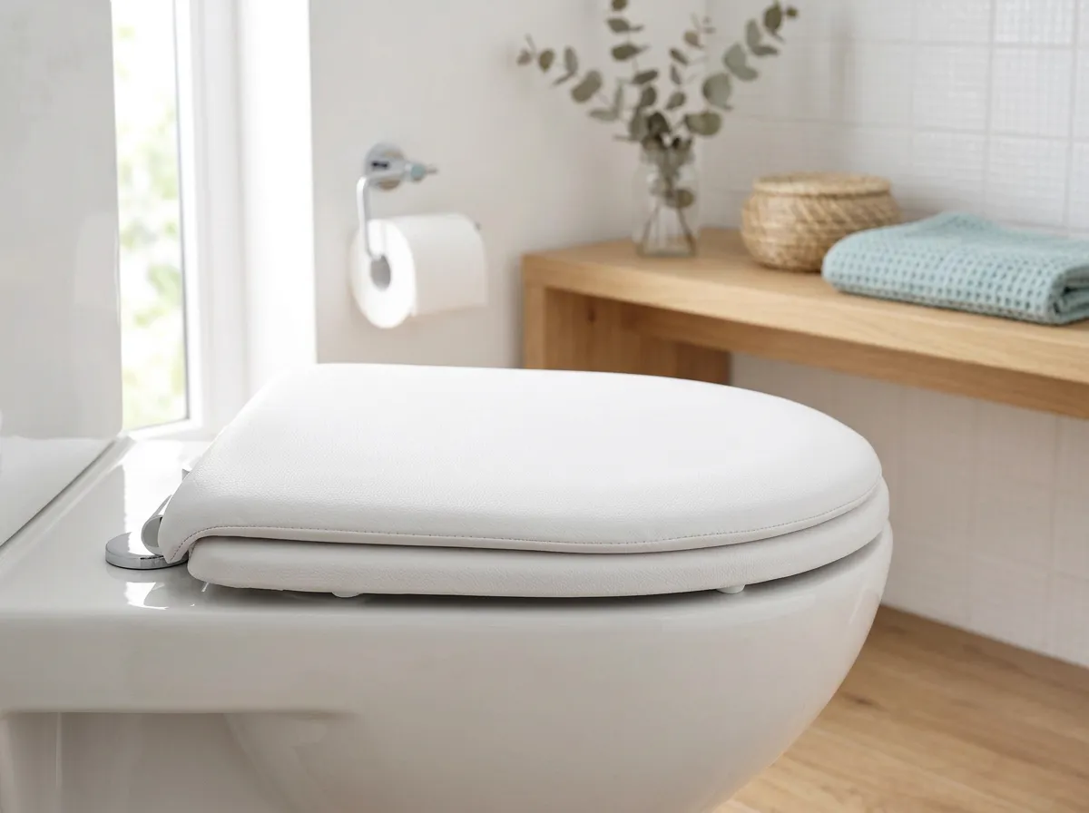 Toilet seat for hemorrhoids