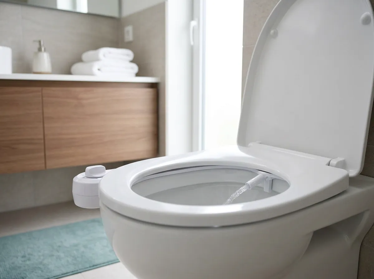 Toilet seat for hemorrhoids — illustration