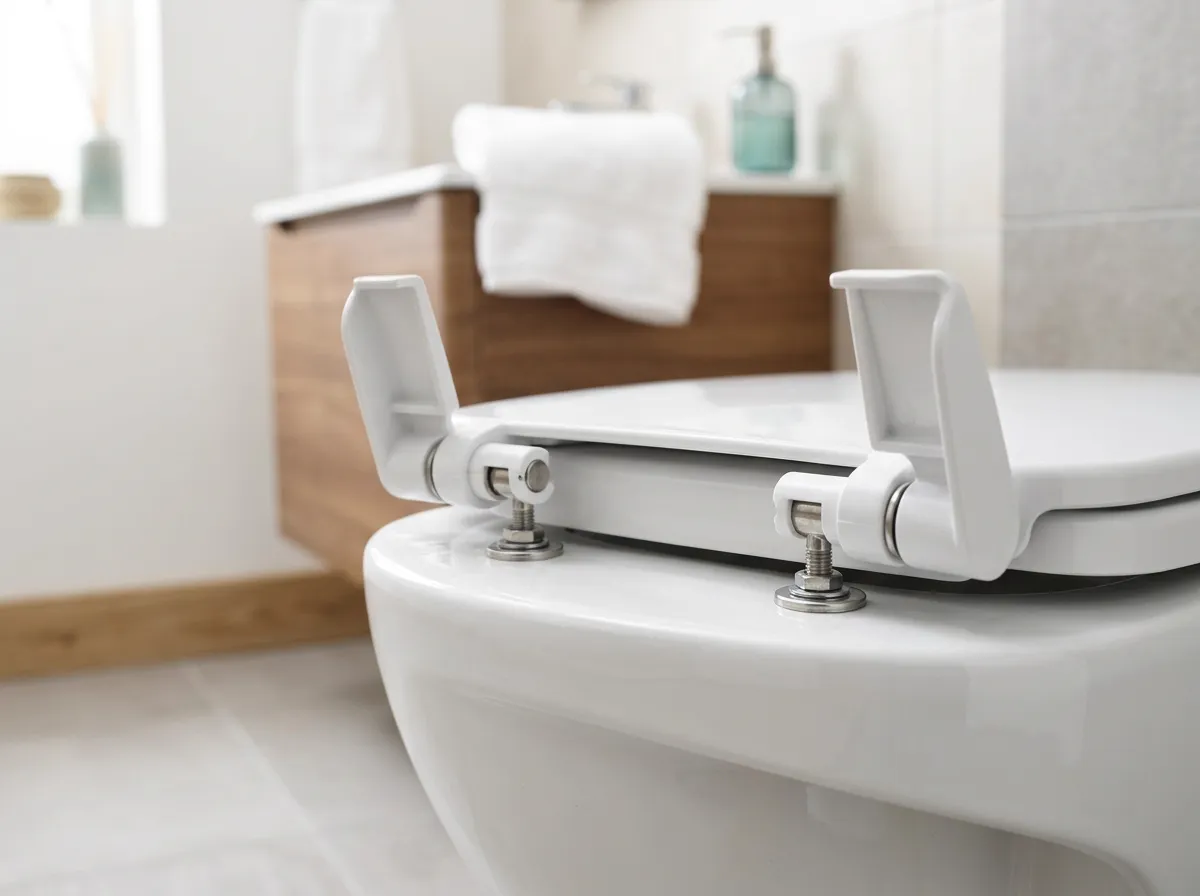 Toilet Seat Hinge Replacement: How to Fix or Replace Soft-Close Hinges (and When to Replace the Seat)