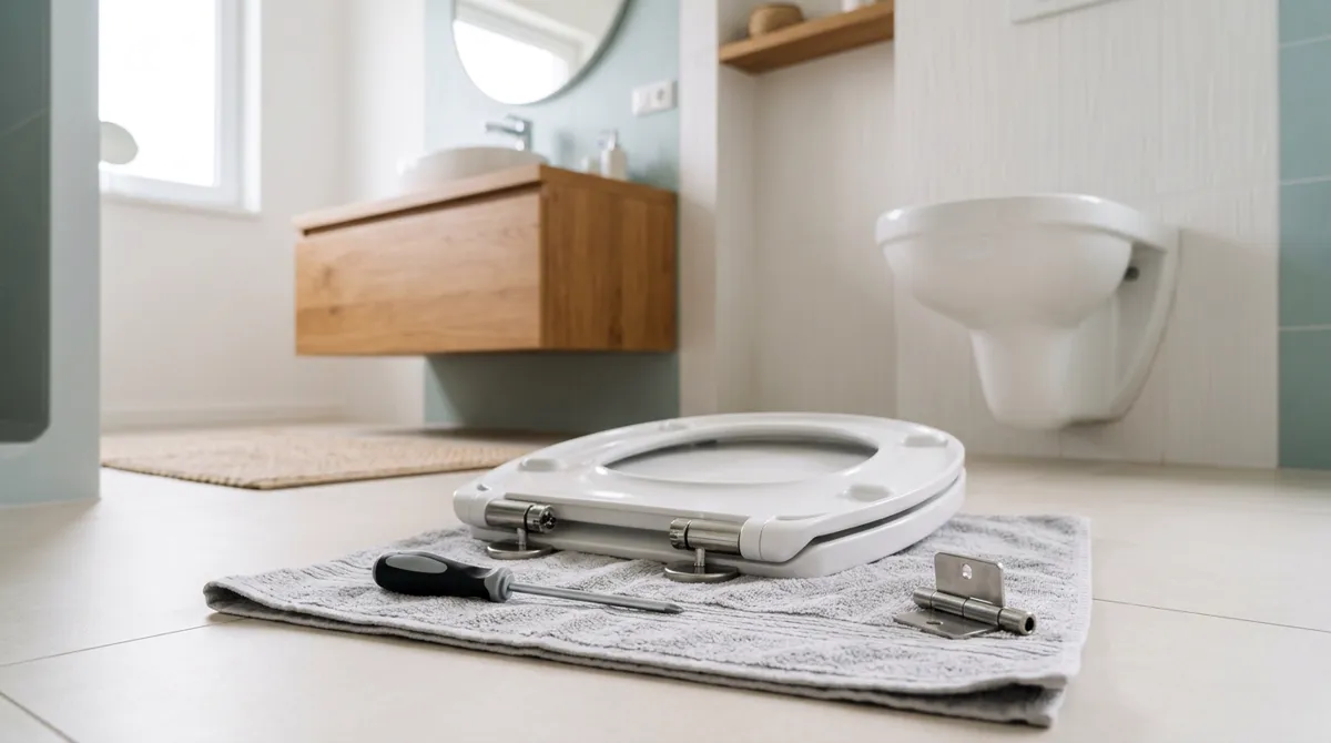 Toilet Seat Hinge Replacement: How to Fix or Replace Soft-Close Hinges (and When to Replace the Seat)
