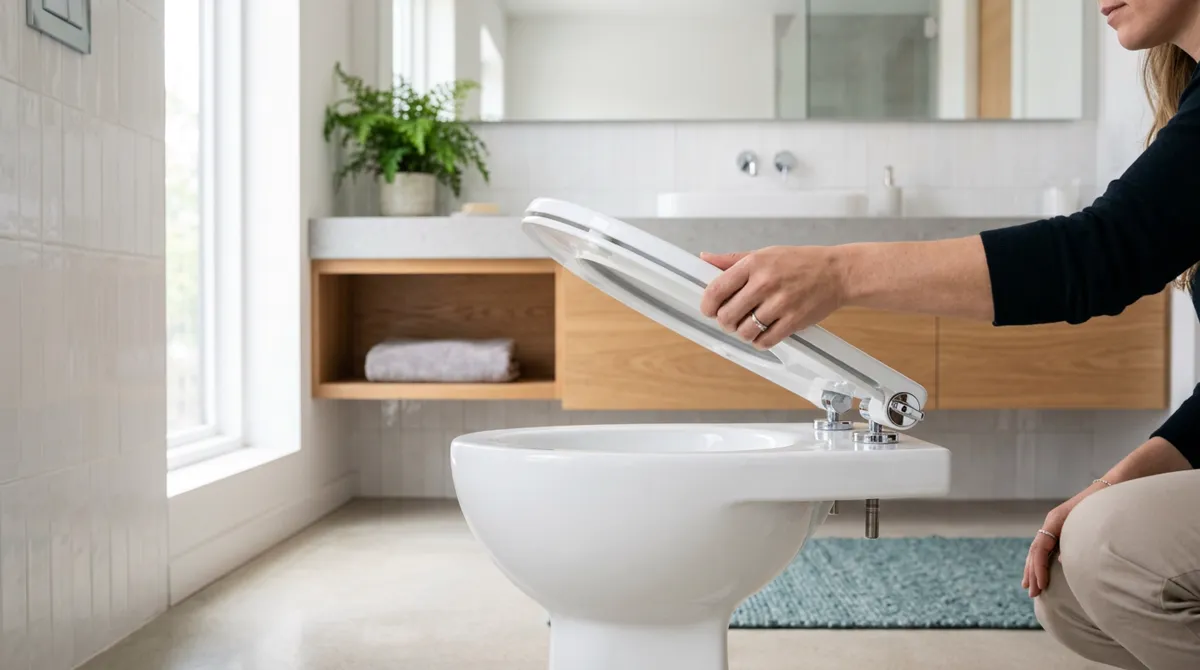 Quick-release seat that won't latch or keeps lifting off